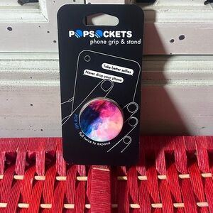 PopSocket Phone Grip & Stand - Pink Blue Tie-Dye